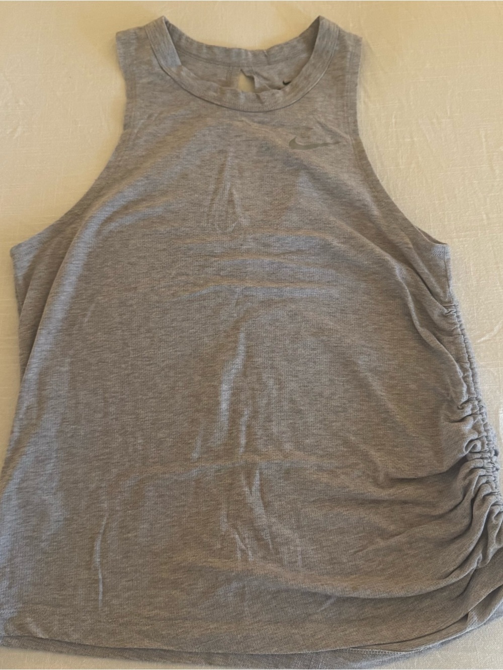 Nike Dri Fit Tank w/Ruching